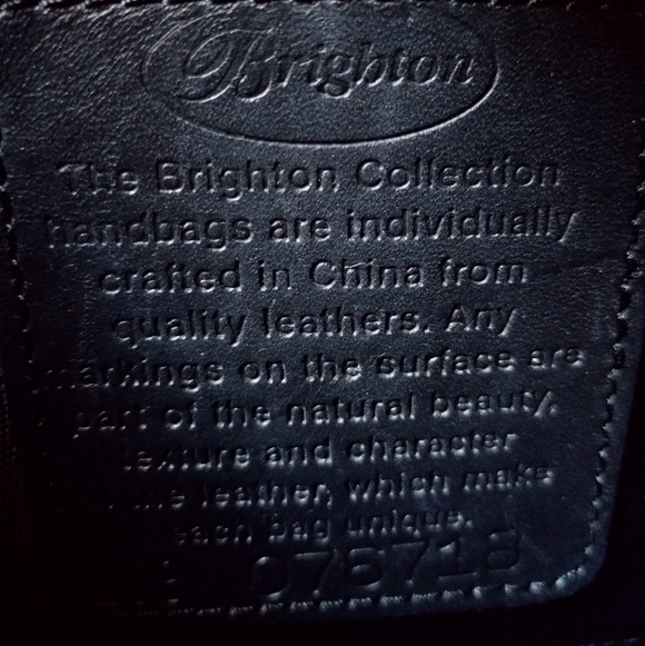 Brighton Vintage Classic Mini Two Tone Satchel Bag - Picture 10 of 11